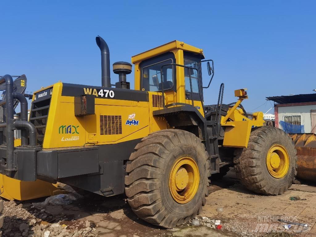Komatsu WA 470 Gumikerekes homlokrakodók