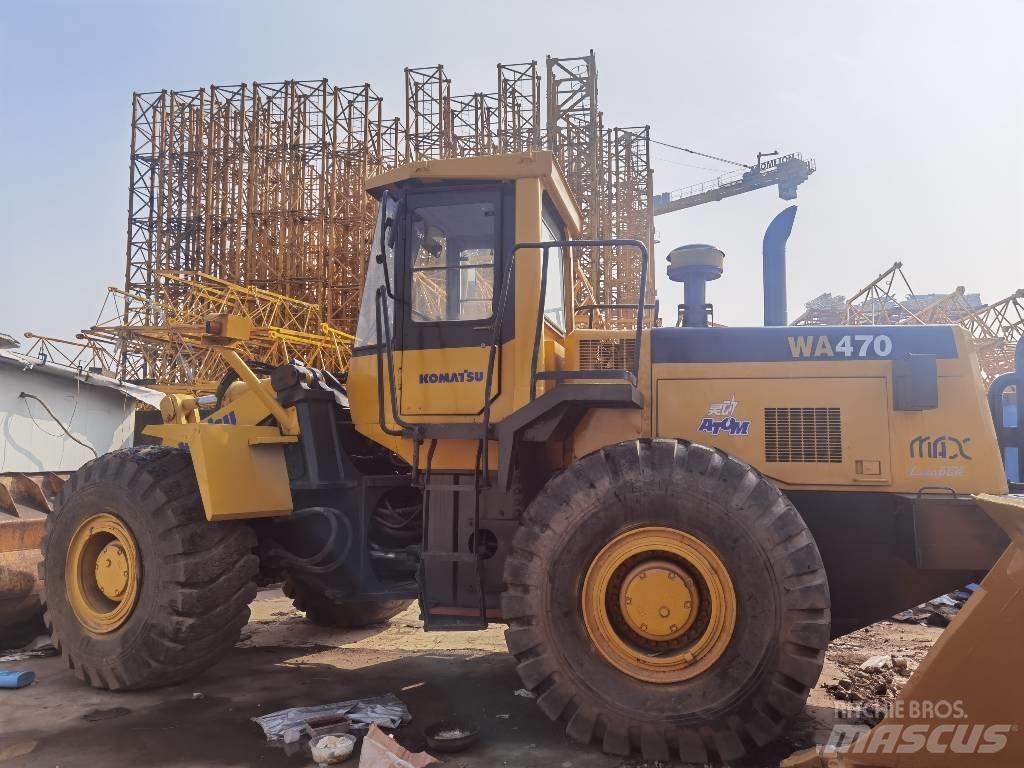 Komatsu WA 470 Gumikerekes homlokrakodók