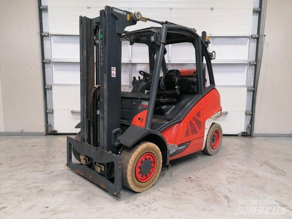 Linde H40T-02 Gázüzemű targoncák