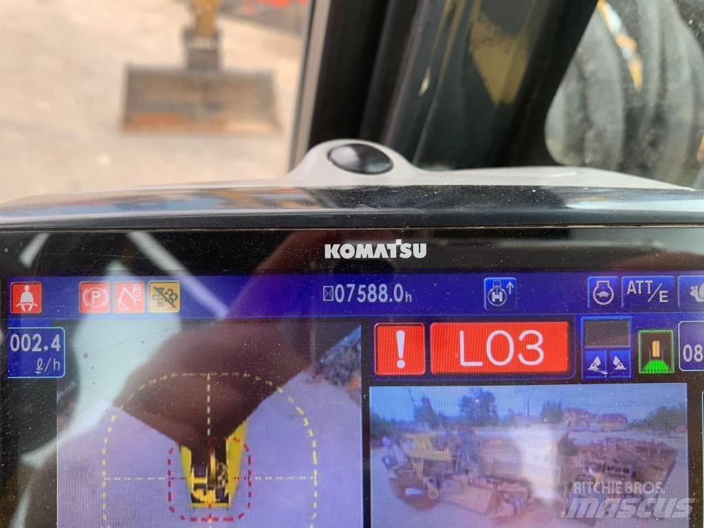 Komatsu PW118MR-11W Gumikerekes kotrók