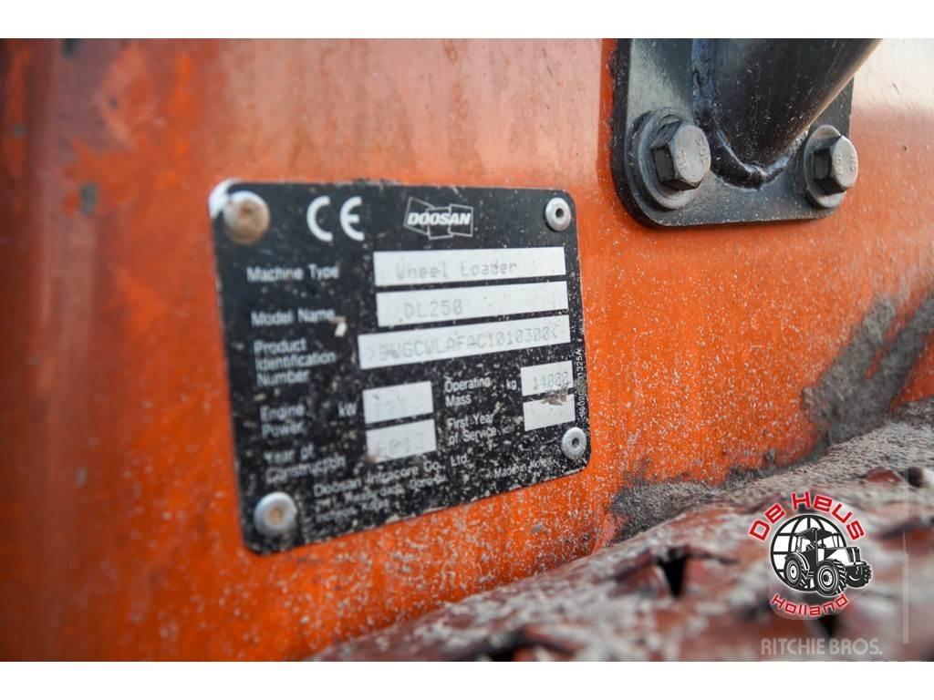 Doosan DL250 Gumikerekes homlokrakodók