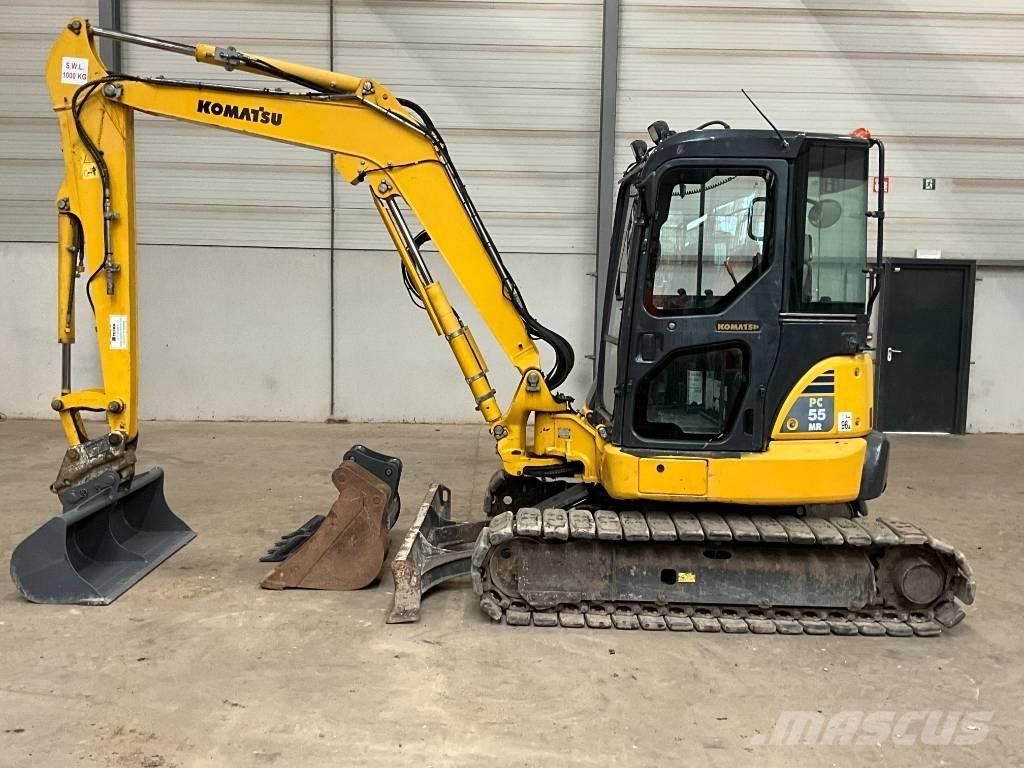 Komatsu PC 55 MR-3 Mini kotrók < 7t