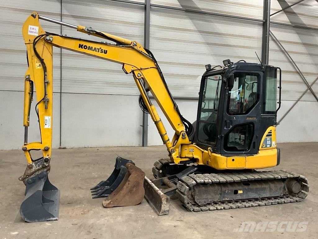 Komatsu PC 55 MR-3 Mini kotrók < 7t