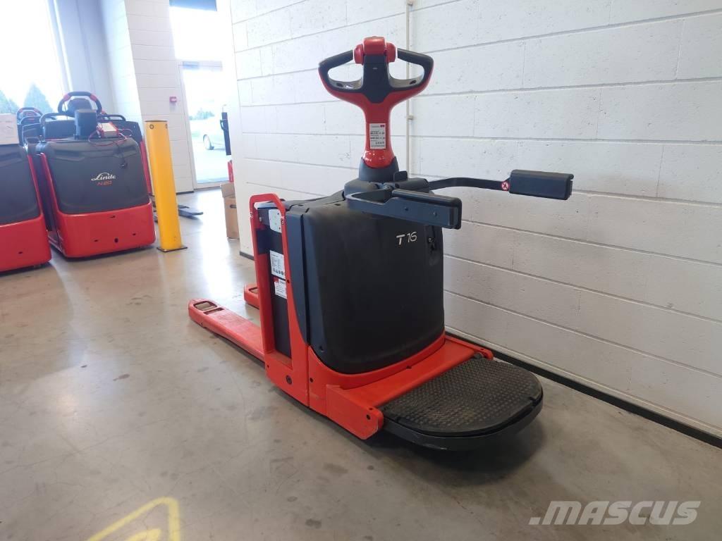 Linde T16P/1151-02 Vezetőállásos alacsony emelőkocsi