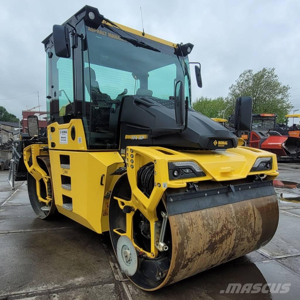 Bomag BW 174 AP-5 AM Ikerdobos hengerek