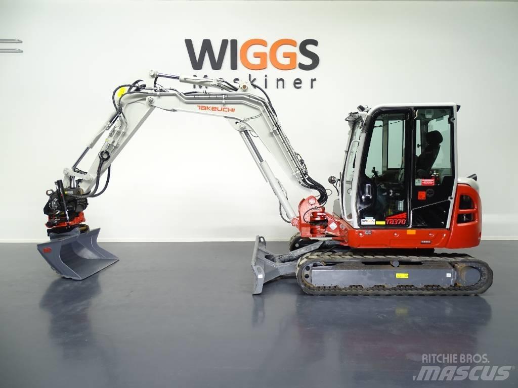 Kubota TB370 Mini kotrók < 7t