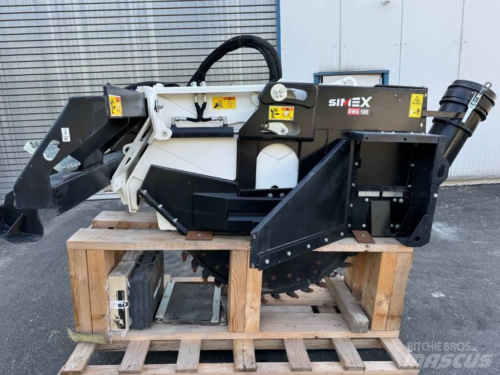 Simex RWA500 Lánctalpas homlokrakodók