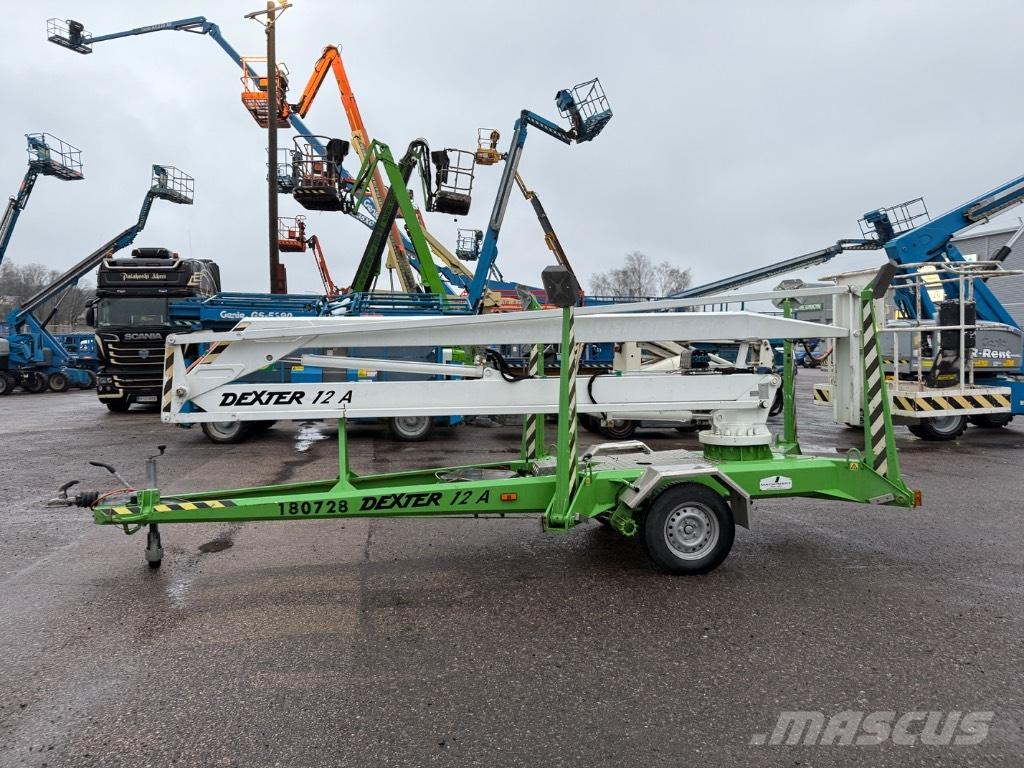 Dexter 12 A Pótkocsira szerelt emelők és állványok