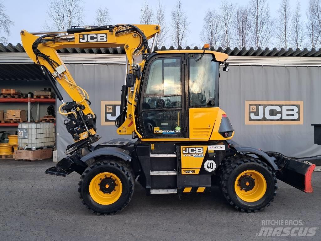 JCB HD110W Gumikerekes kotrók