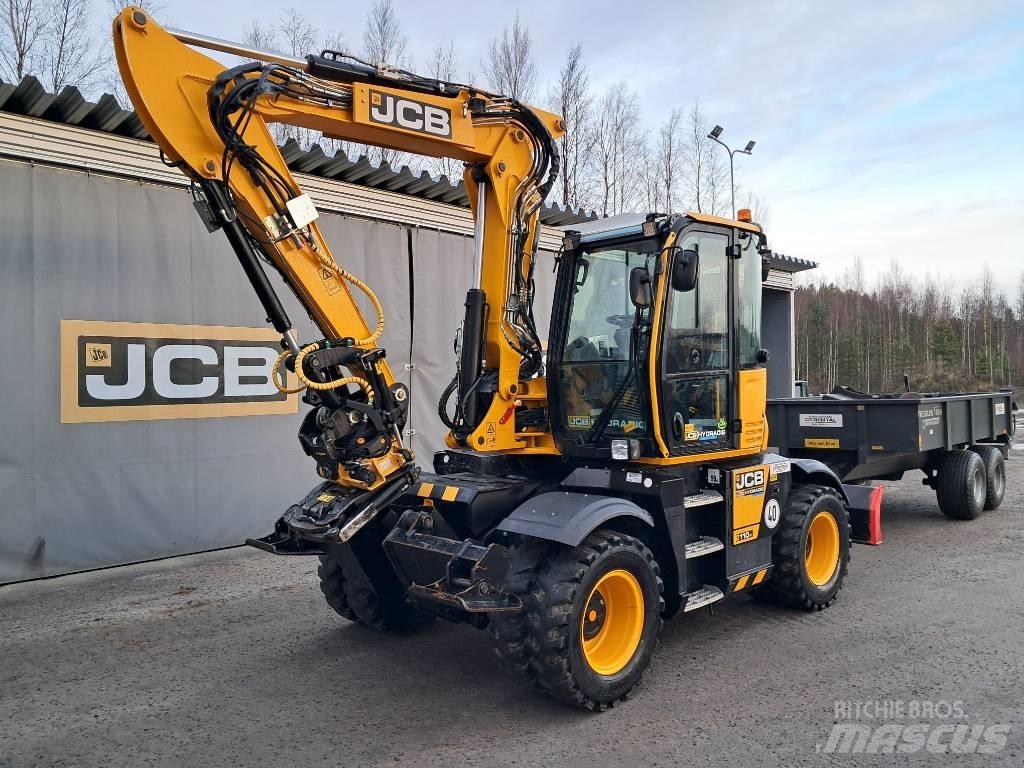 JCB HD110W Gumikerekes kotrók