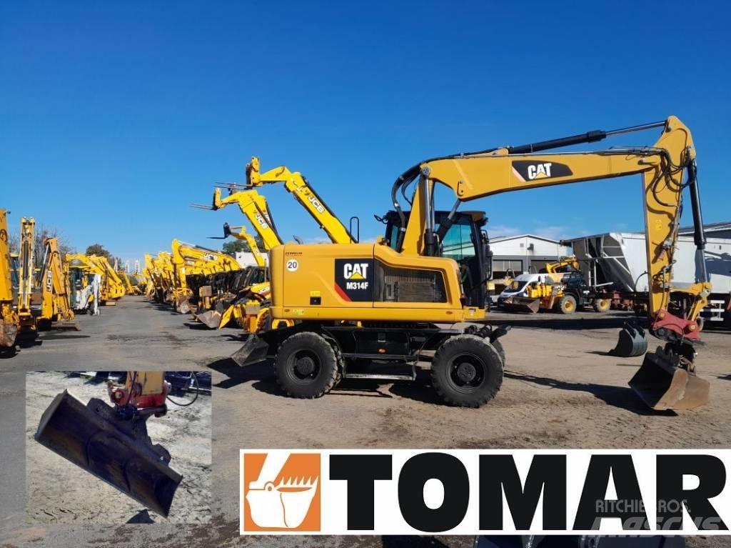 CAT M 314 F Gumikerekes kotrók