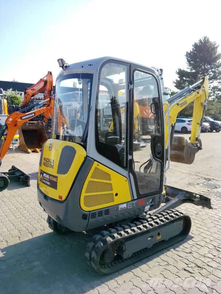 Wacker Neuson ET 18 Mini kotrók < 7t