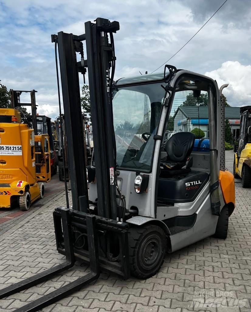Still RX70-30T Gázüzemű targoncák