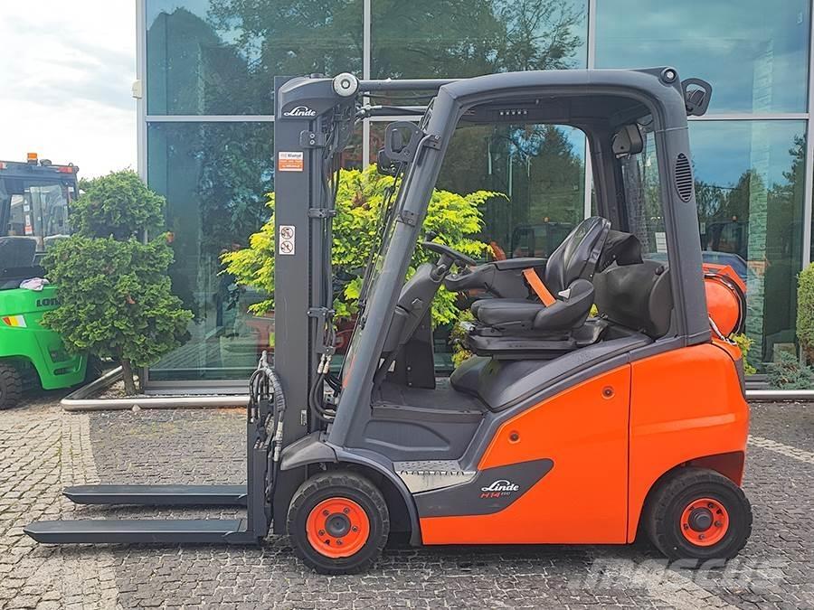 Linde H14T-01 Gázüzemű targoncák