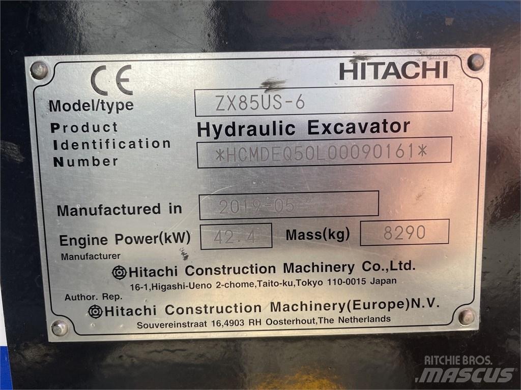Hitachi ZX 85 US-6 Közepes (midi) kotrók 7 t - 12 t