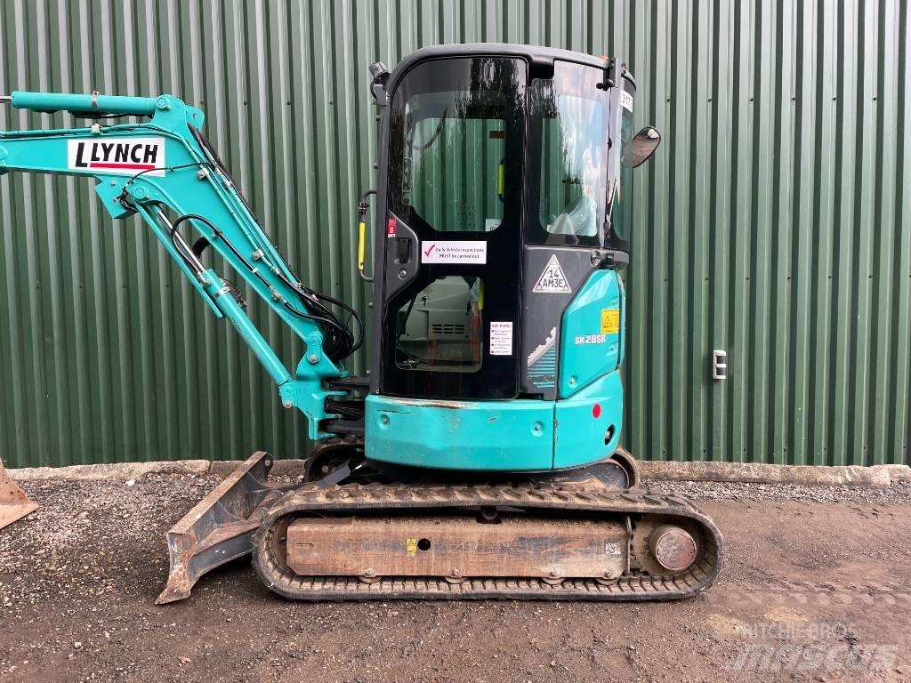 Kobelco SK 28 SR Mini kotrók < 7t