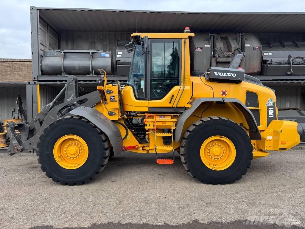 Volvo L90H Gumikerekes homlokrakodók