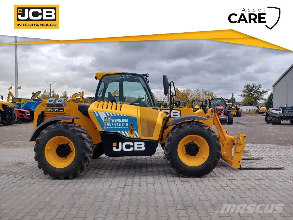 JCB 531-70 Teleszkópos rakodók