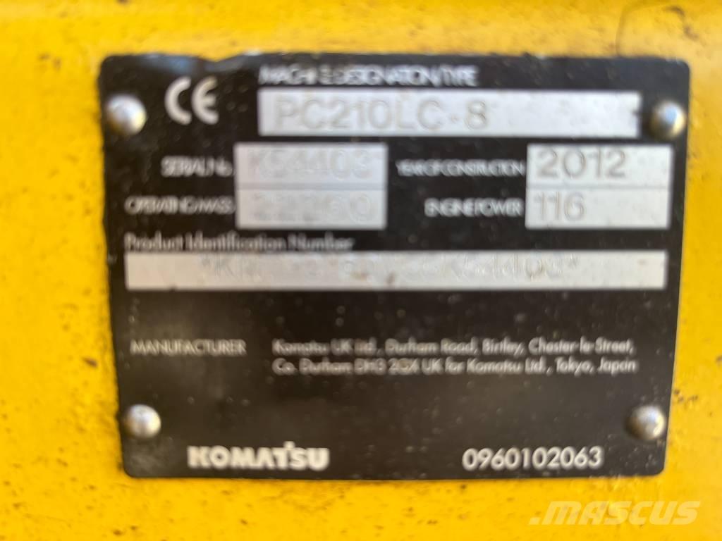 Komatsu PC 210 LC-8 Lánctalpas kotrók