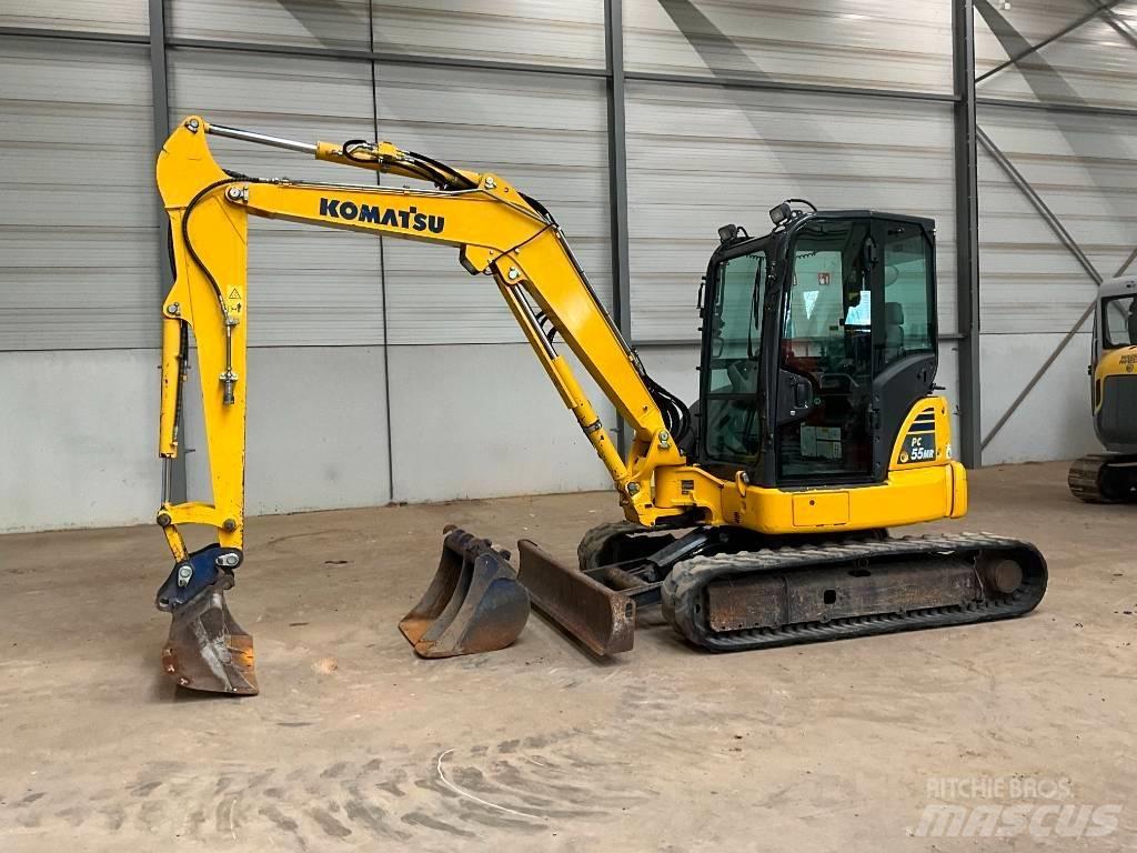 Komatsu PC 55 MR Mini kotrók < 7t