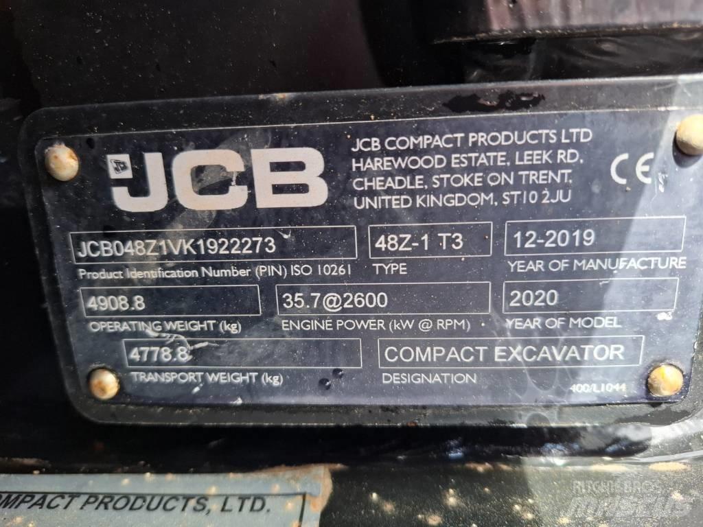 JCB 48 Z-1 Mini kotrók < 7t