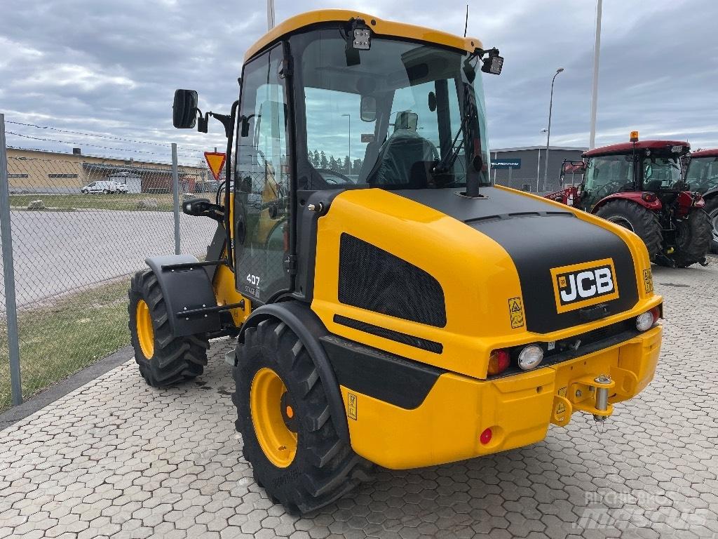 JCB 407 Gumikerekes homlokrakodók