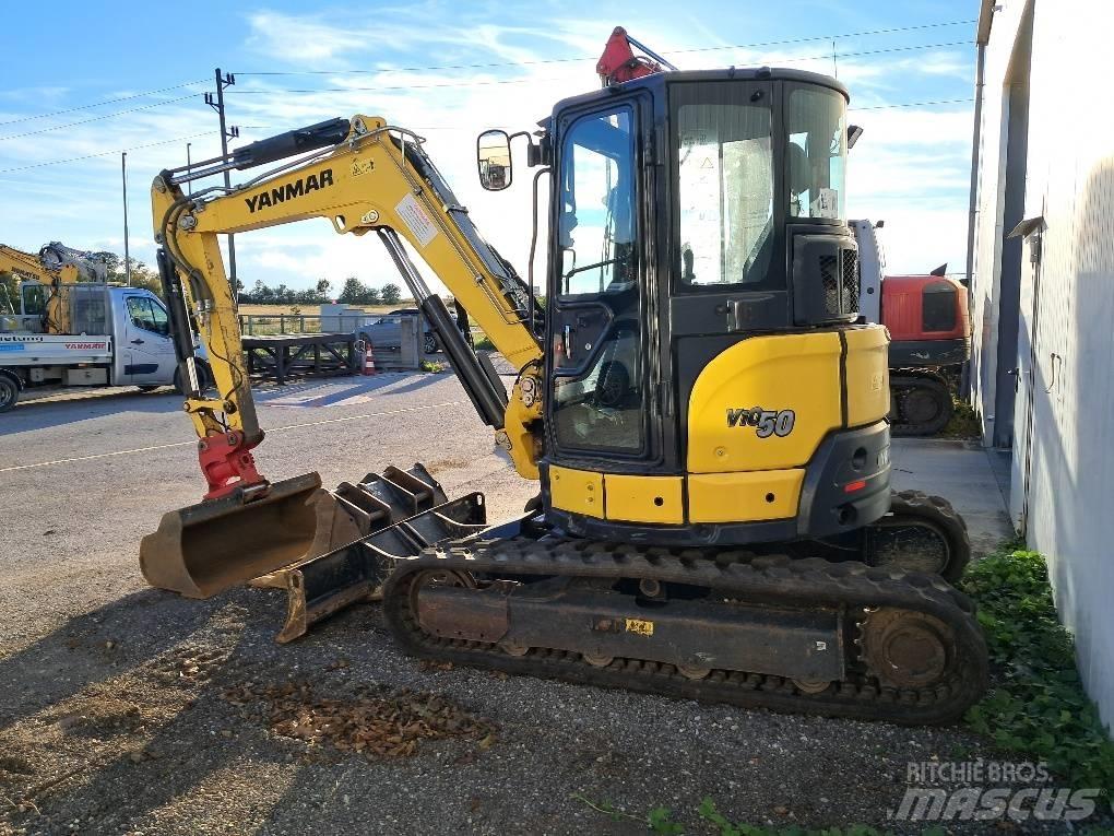 Yanmar VIO50-6A Mini kotrók < 7t