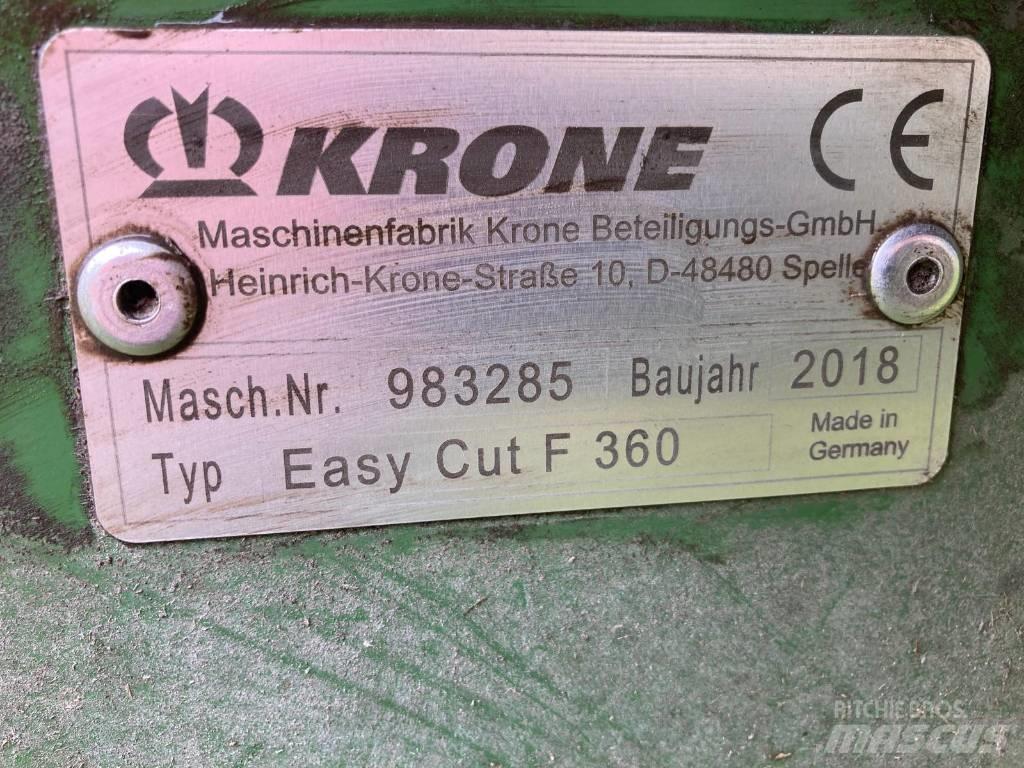 Krone Easy Cut F 360 Kaszák