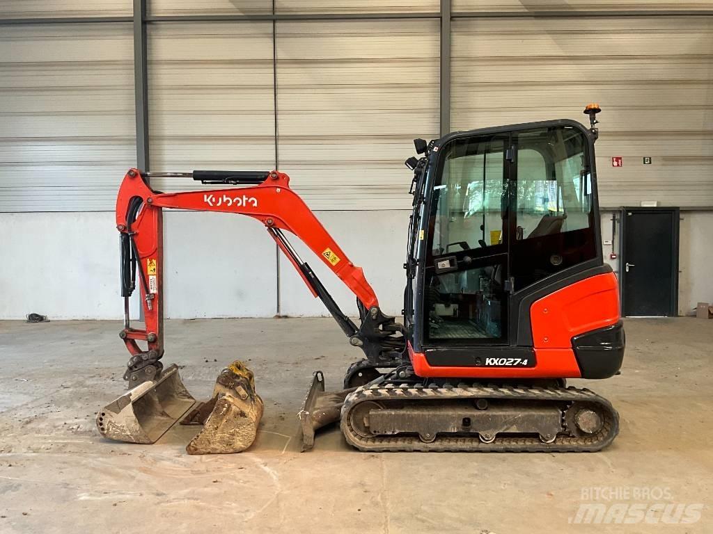 Kubota KX 027-4 Mini kotrók < 7t