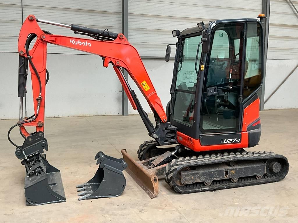 Kubota U 27-4 Mini kotrók < 7t