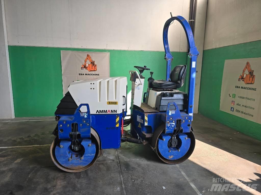 Ammann AV 40 Ikerdobos hengerek