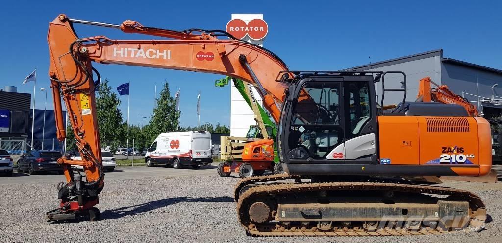 Hitachi ZX 210 LC-6 Lánctalpas kotrók