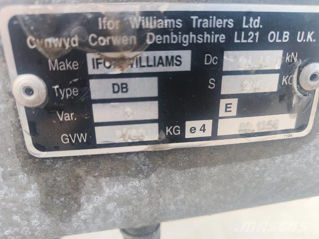 Ifor Williams GX 84 Egyéb pótkocsik