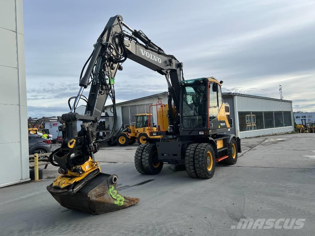 Volvo EWR150E Gumikerekes kotrók