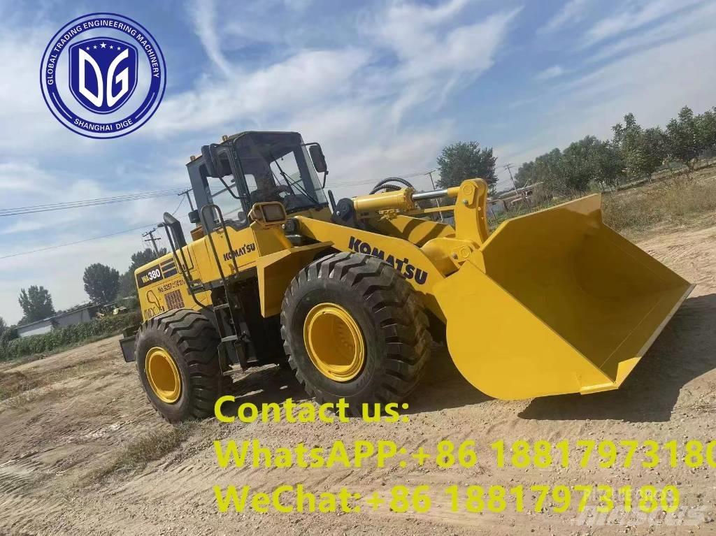 Komatsu WA 380-3 Gumikerekes homlokrakodók