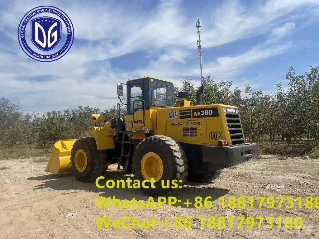 Komatsu WA 380-3 Gumikerekes homlokrakodók