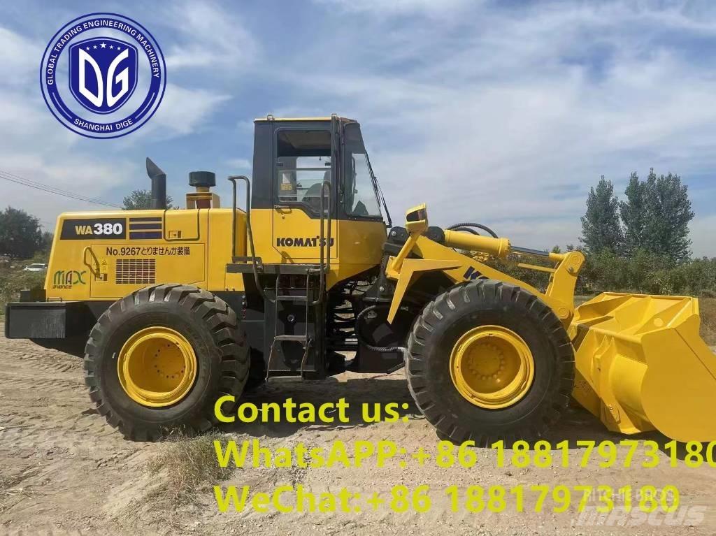 Komatsu WA 380-3 Gumikerekes homlokrakodók