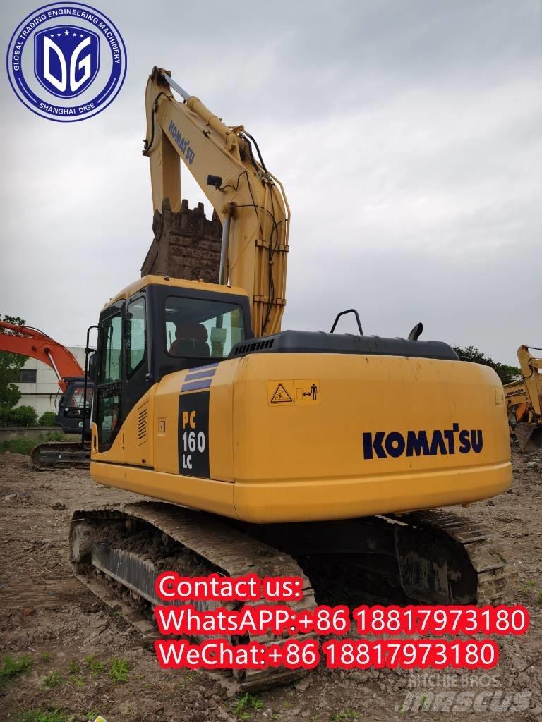 Komatsu PC 160-7 Lánctalpas kotrók
