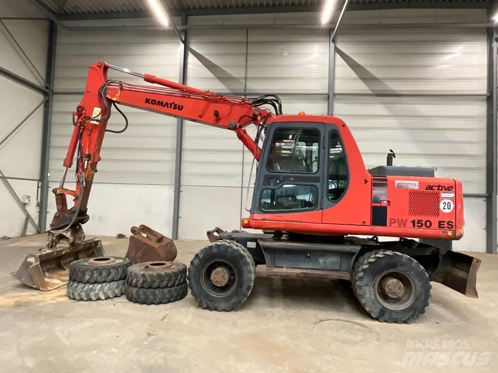 Komatsu PW 150ES-6K Gumikerekes kotrók