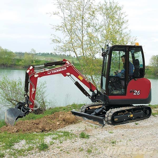 Yanmar SV 26 Mini kotrók < 7t