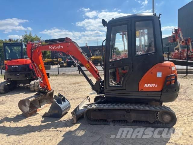 Kubota KX 61-3 Mini kotrók < 7t