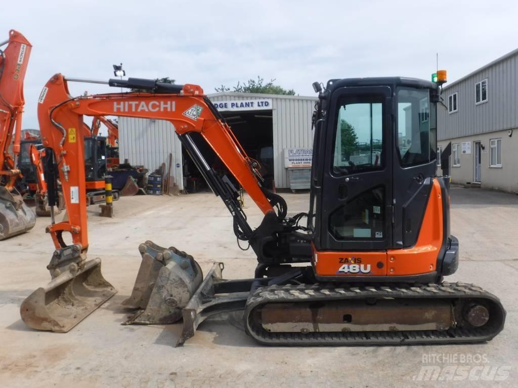 Hitachi ZX 48 U-6 Mini kotrók < 7t