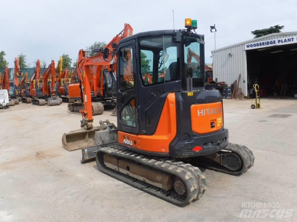 Hitachi ZX 48 U-6 Mini kotrók < 7t