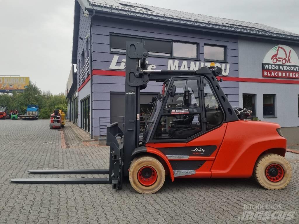Linde H80T-03/1100 Gázüzemű targoncák