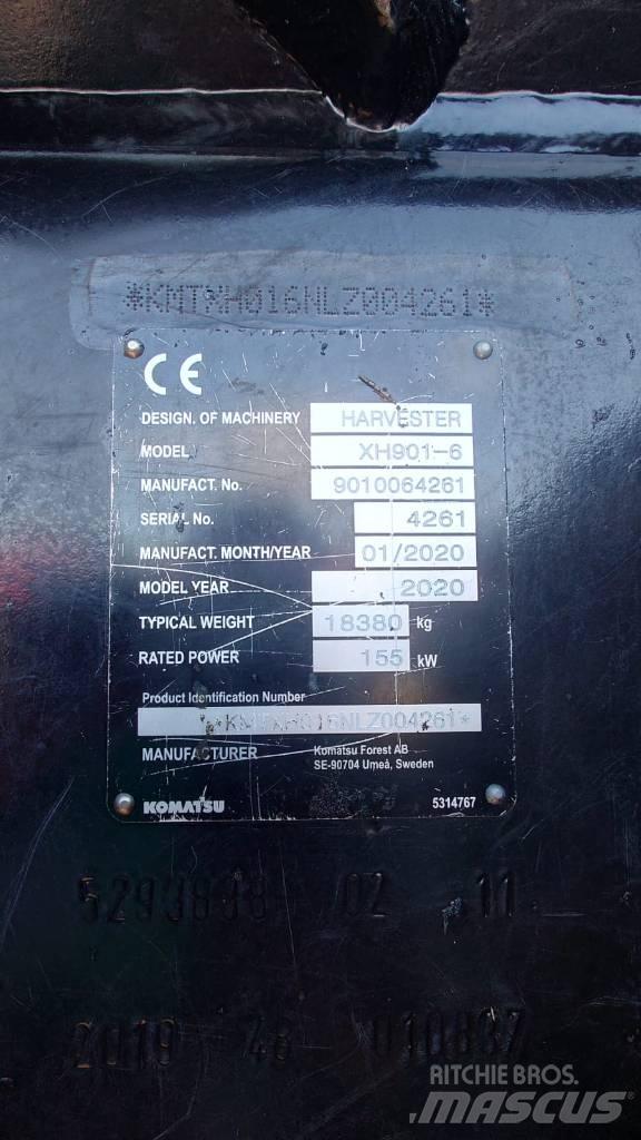 Komatsu 901 Betakarítók