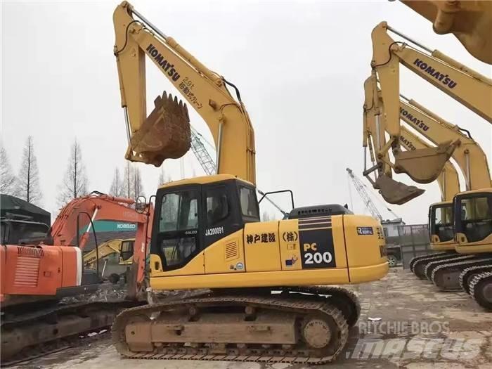 Komatsu PC 200-7 Lánctalpas kotrók