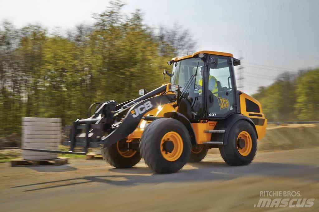 JCB 406 Gumikerekes homlokrakodók