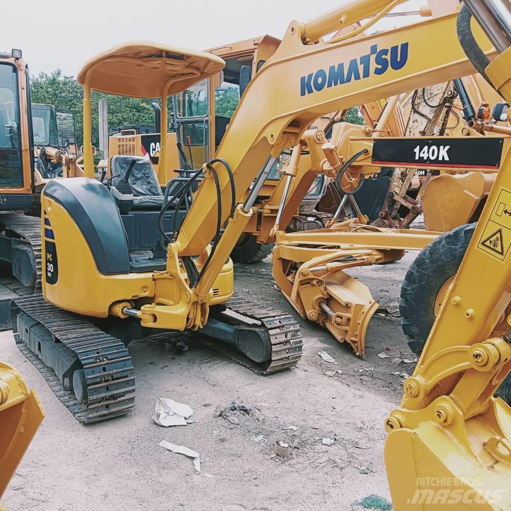 Komatsu PC30MR Mini kotrók < 7t