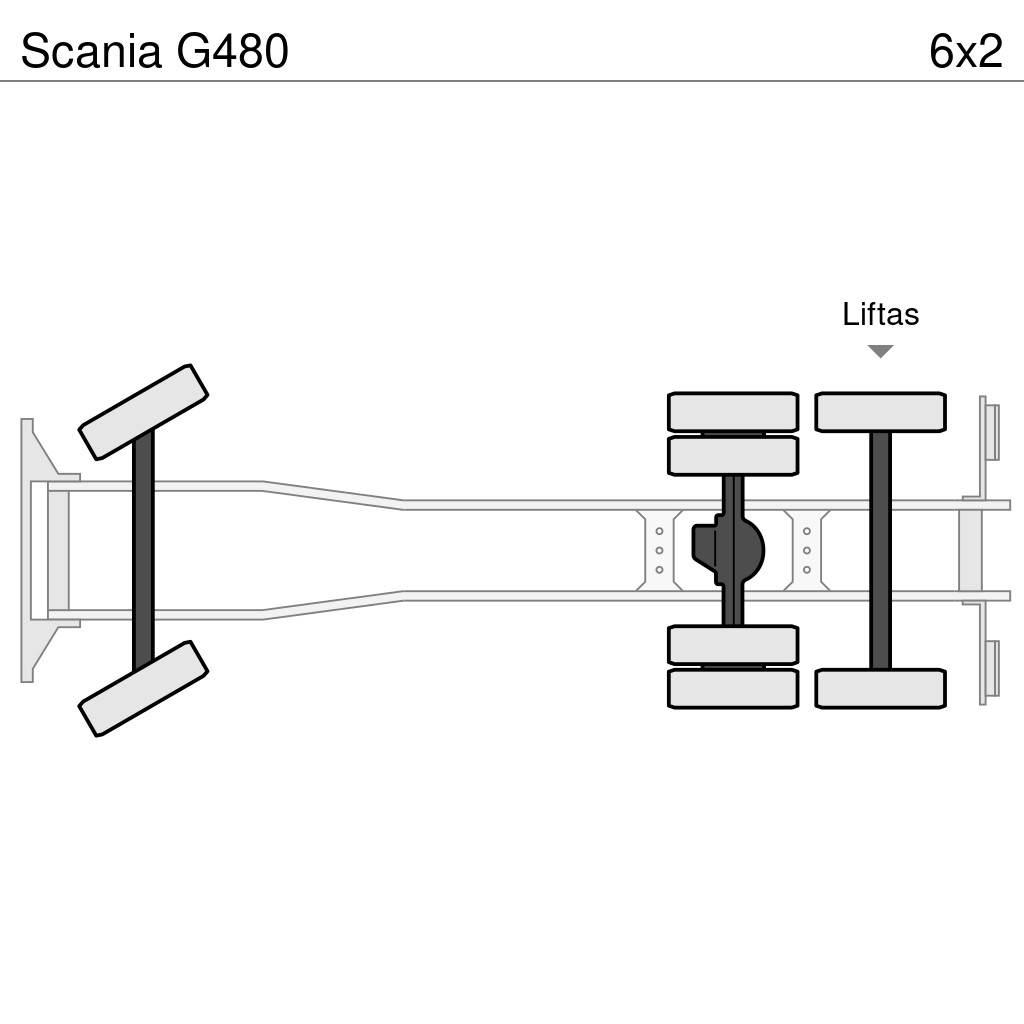 Scania G480 Dobozos teherautók
