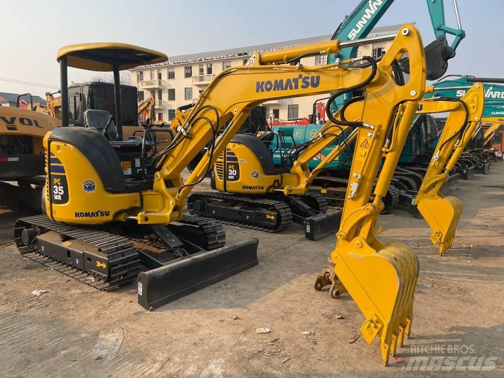 Komatsu PC 35 Mini kotrók < 7t